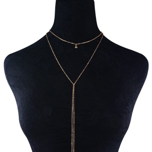 Boutique Minimalist Double Layers Choker Necklace - Picture 2 of 5